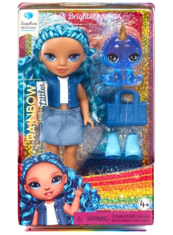 Papusa Mga Rainbow High Littles Dolls- Sapphire (blue) (531197)