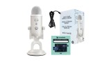  Microfon Blue Yeti Aurora Collection Usb Alb pentru Pc