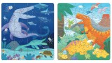  Mieredu Magnetic Puzzle 24+48 Pcs Dinosaurs (me181)