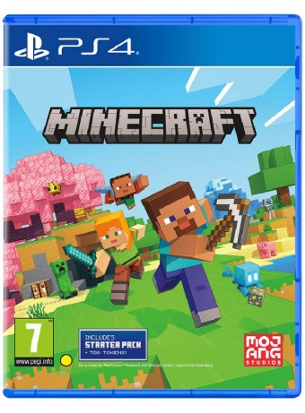 Joc Minecraft Starter Pack pentru PS4