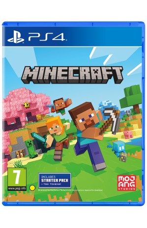 Joc Minecraft Starterpack pentru PS4