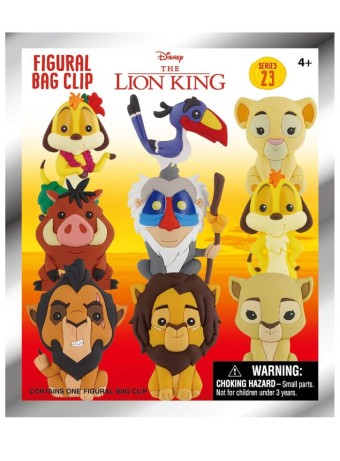 Figurina Joc Monogram The Lion King Blind Bag Random 3d Foam Bag Clips