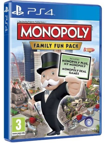 Joc Monopoly Family Fun Pack pentru PS4