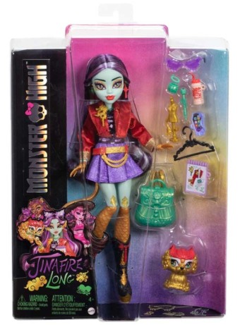 Papusa Monster High Jinafire Core Doll (218-2501)