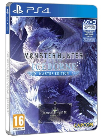 Joc Monster Hunter World Iceborne Steelbook Edition pentru PS4