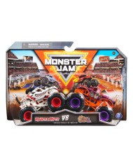 Monster Jam 1:64 Die Cast 2 Pack Monster Mutt Vs. Calavera