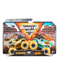 Monster Jam 1:64 Die Cast 2 Pack Wreckreation Vs Ranger Rescue