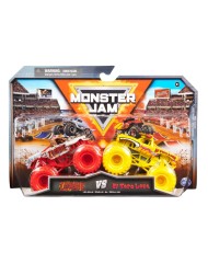Monster Jam 1:64 Die Cast 2 Pack Zombie Vs El Toro Loco
