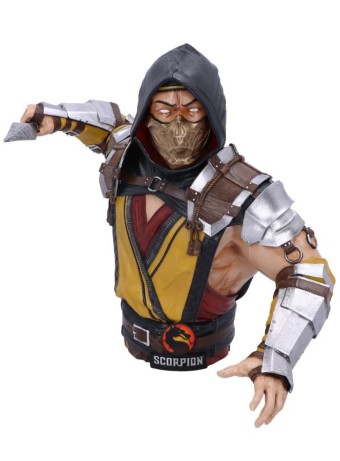 Figurina Joc Mortal Kombat Scorpion Bust 29.5cm
