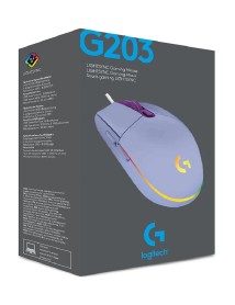 Mouse Logitech G203 Lightsync Lilac 