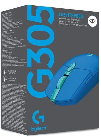  Mouse Logitech G305 Wireless Blue pentru PC