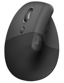 Mouse Logitech Lift Left Vertical Ergo Graphite Black 