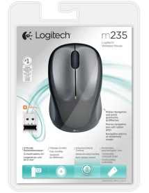Mouse Logitech M235 Wireless Black Grey 