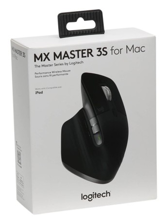  Mouse Logitech MX Master 3s Performance Wireless Space Grey Black pentru PC