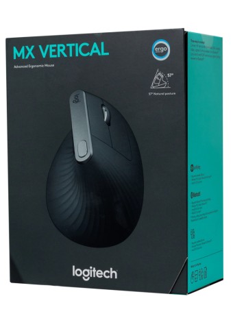Mouse Logitech MX Vertical Advanced Ergonomic Graphite Black pentru PC