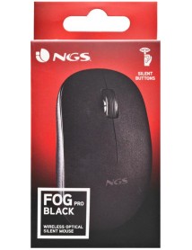 Mouse Ngs Wireless Fog Pro 1000dpi Black 