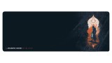  Mouse Pad Assassins Creed Mirage XL Blue Silhouette Logo pentru PC