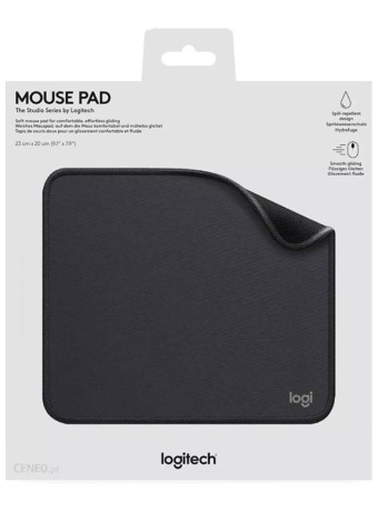  Mouse Pad Logitech Studio Series Graphite Black pentru PC
