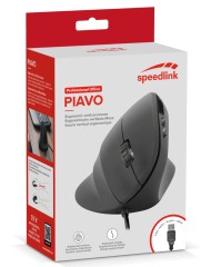 Mouse Speedlink Piavo Ergonomic Vertical Corded Wired Usb