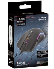 Mouse Speedlink Zavos Rubber Black