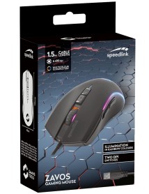 Mouse Speedlink Zavos Rubber Black 