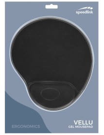 Mousepad Speedlink Vellu Gel Black 