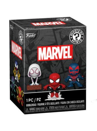 Figurina Joc Mystery Minis Marvel Spider Man Blind Box Random Bobble Head