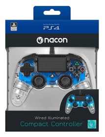 Nacon Wired Illuminated Compact Controller Light Edition Blue 