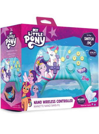  Nano Wireless Controller My Little Pony Pipp & Zipp pentru NSW / PC