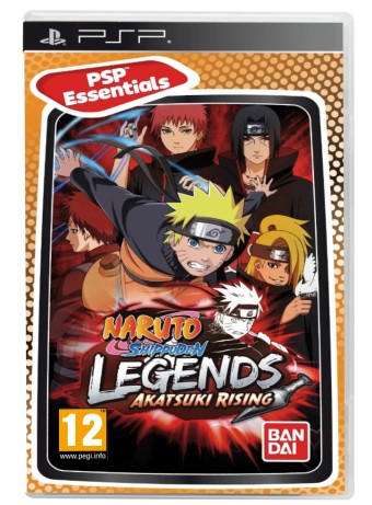 Joc Naruto Shippuden Legends Akatsuki Rising Essentials pentru PSP