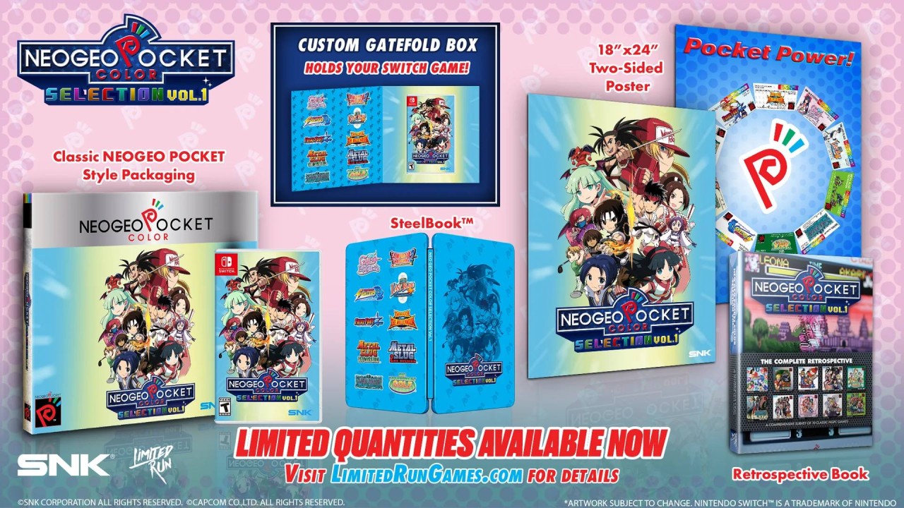 Joc Neo Geo Pocket Color Selection Vol 1 Classic Edition pentru Nintendo Switch