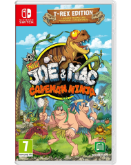 New Joe Mac Caveman Ninja T Rex Edition