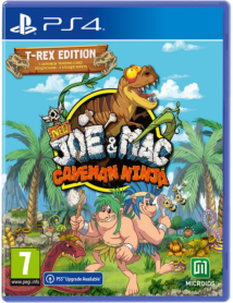 New Joe Mac Caveman Ninja T Rex Edition 