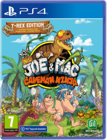 Joc New Joe Mac Caveman Ninja T Rex Edition pentru PS4