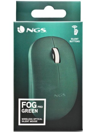  Ngs Mouse Wireless Fog Pro 1000dpi Green pentru PC