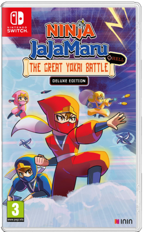 Joc Ninja Jajamaru The Great Yokai Battle + Hell Deluxe Edition pentru Nintendo Switch