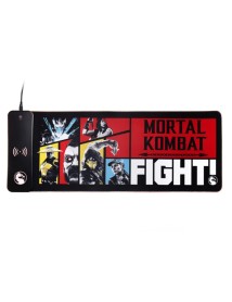 Numskull Mortal Kombat Oversize Gaming Mat & Mobile Charger 