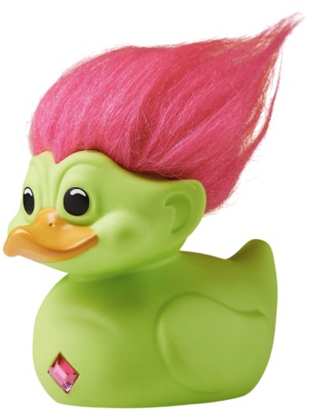 Figurina Joc Numskull Trolls Tubbz 1st Ed Green Pink Hair