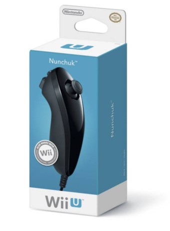  Nunchuck Controller Black pentru WII-U