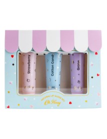 Oh Flossy Natural Lip Gloss Set Set Of 3 (fl030346) 
