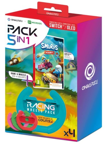  Oniverse 4 Wheels + Smurfs Kart Code In Box pentru NSW