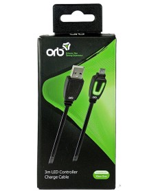 Orb Cablu De încărcare Controller 3m Cu Led 