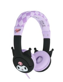 Otl Kuromi Moulded Ears Kids Wired Headphones 