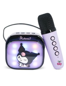 Otl Kuromi Popsing Led Light Up Wireless Karaoke Speaker With Microphone 