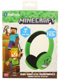 Otl Minecraft Core Wireless Headphones (bluetooth) 