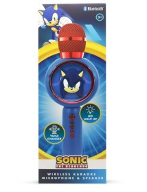 Otl New Sonic The Hedgehog Karaoke Microphone & Speaker 