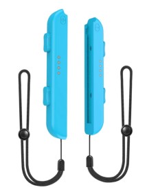 Pair Of Joy Con Hand Wrist Straps Blue 