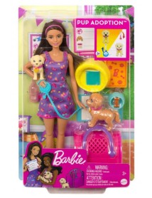 Papusa Barbie & Pup Adoption Set (hkd86) 
