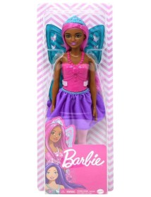 Papusa Barbie Fairy Ballet Dancer Purple Hair Dark Skin (gxd60) 