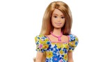 Papusa Barbie Fashionistas Down Syndrome Wearing Floral Dress (hjt05)